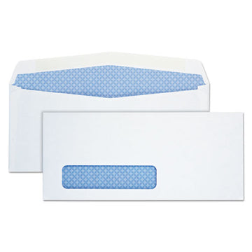 Quality Park™ Window Envelope, #10, Commercial Flap, Gummed Closure, 4.13 X 9.5, White, 500-box freeshipping - TVN Wholesale